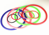 Olio di gomma resistente, anelli con sigillo dei giunti circolari colorato OEM della gomma di silicone