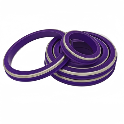 1'' 2' 3' 4' Nitrile HNBR FKM PTFE Weco con ottone e gomma inossidabile viola