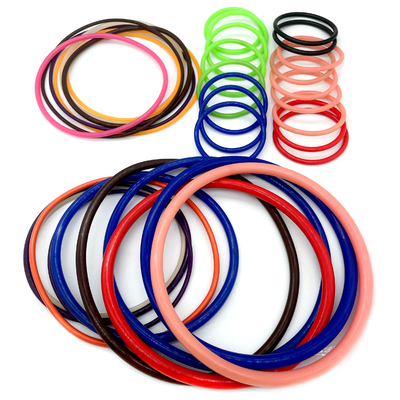 Professionale 40~60 Shore A Colore Soft Silicone Rubber Seal O Ring