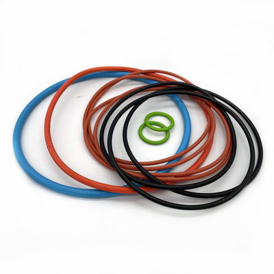 Sigillo ad anello O in gomma piatta in silicone in taglie standard e personalizzate