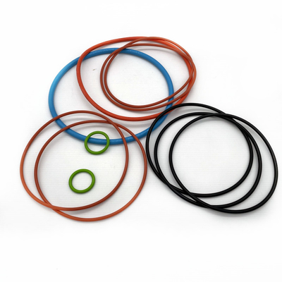 Sigillo ad anello O in gomma piatta in silicone in taglie standard e personalizzate