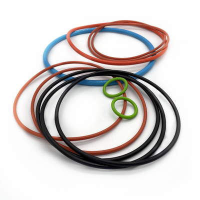 Sigillo ad anello O in gomma piatta in silicone in taglie standard e personalizzate