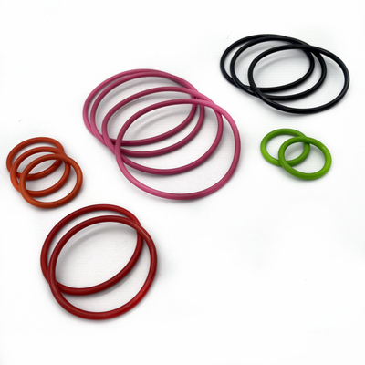 Sigillo ad anello O in gomma piatta in silicone in taglie standard e personalizzate