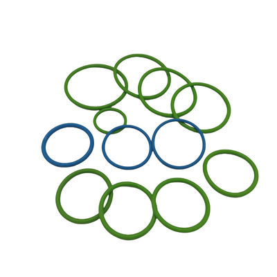 Guarnizioni e O-ring in gomma con durezza 40-90 Shore A in NBR, HNBR, EPDM, silicone, con misure standard AS568 e metriche