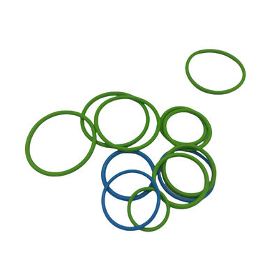 Guarnizioni e O-ring in gomma con durezza 40-90 Shore A in NBR, HNBR, EPDM, silicone, con misure standard AS568 e metriche