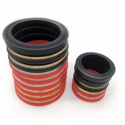 Materiale personalizzato ad alta pressione HNBR nitrile FKM PTFE sigilli anelli con ottone