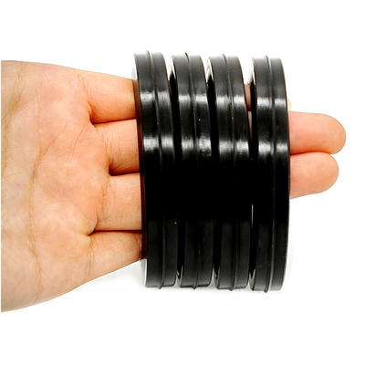 Guiberson Vee Lip Type Rings 607 Black Custom Union Seal Rings per applicazioni idriche