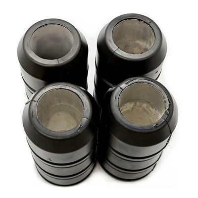 Coppe di tampone per campi petroliferi della serie TA in gomma nitrile con manicotto in ottone o 304 SS