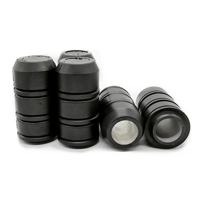 Coppe di tampone per campi petroliferi della serie TA in gomma nitrile con manicotto in ottone o 304 SS