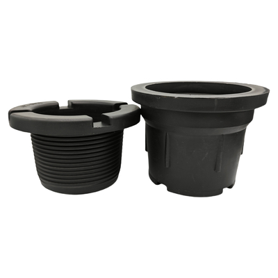 Casella a perno Blu Nero Verde Tubo d'olio PP Protezioni di filo in acciaio di plastica