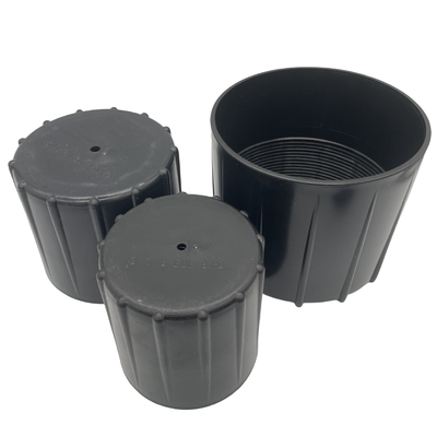 Protettore di filo di plastica di alta durata nero per tubi di olio
