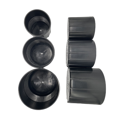2 3/8" 2 7/8" 3 1/2" EUE Tubing Protezioni di filo di plastica Nero