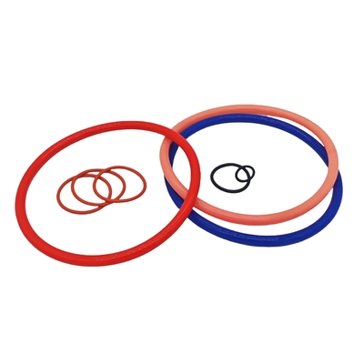 O-ring in gomma siliconica colorati con servizio di stampaggio