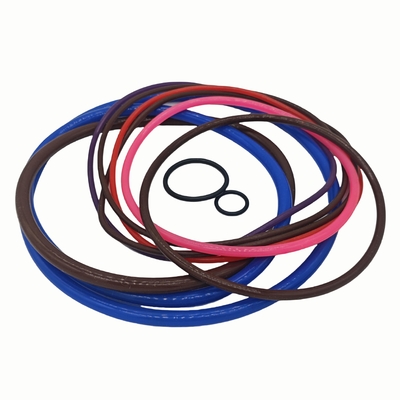 Anelli di gomma a logo personalizzato con elevata resistenza alla trazione e servizio personalizzato