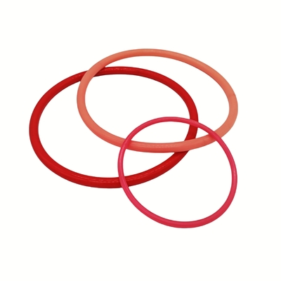 Customized Silicone Rubber O Ring Eco-Friendly Con Logo Personalizzati