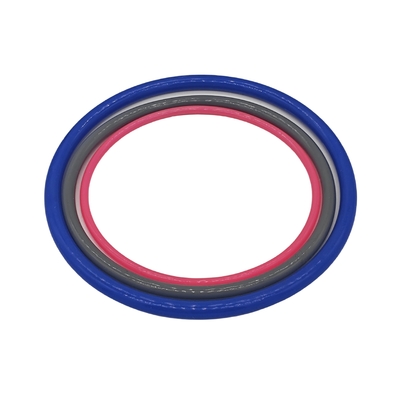 Cina fornitore offerta arancione blu verde colorato silicone gomma o anello per la produzione alimentare