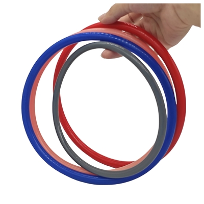 Cina fornitore offerta arancione blu verde colorato silicone gomma o anello per la produzione alimentare