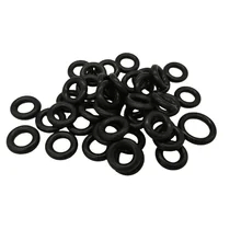 Anelli in silicone resistenti alle temperature di diversa forma e dimensione