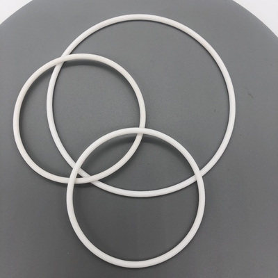 Anelli di gomma piatta PTFE resistenti alle sostanze chimiche Dimensione / colore / durezza personalizzati