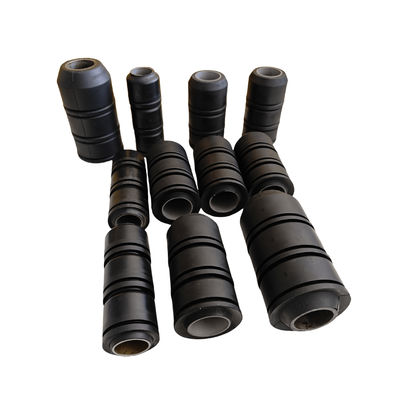 Tazze a pistone per pozzi petroliferi di dimensioni personalizzabili con inserto metallico rinforzato e pressione nominale di 10.000 psi per operazioni petrolifere e del gas