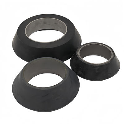 Coppe di lavaggio da pozzo ad alte prestazioni con tensione di 10.000 psi, resistenti all'abrasione e ai prodotti chimici per la pulizia di pozzi in dimensioni personalizzate