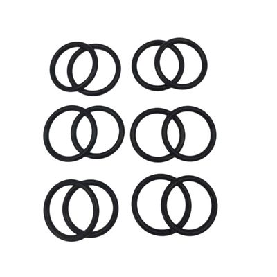 Sigillo ad anello di gomma nera con diverse durezza e dimensioni per l'industria petrolifera e del gas