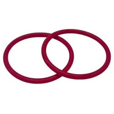 Anello O di gomma di silicone flessibile, resistente alle alte temperature, per varie applicazioni