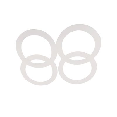 Guarnizione in gomma siliconica per uso alimentare conforme alla FDA con dimensioni personalizzabili e durezza 40-90 Shore A