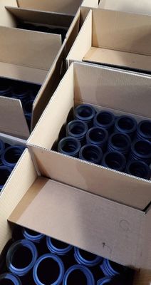 Protezione filettata NC77 in HDPE per estremità maschio e femmina di aste di perforazione, tappo di protezione filettata per giacimenti petroliferi