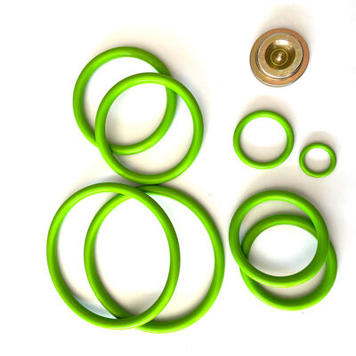 Guarnizione per giunto a martello con intervallo di temperatura da -40°F a 400°F, durezza Shore A 80-90 e pressione nominale 602/1002/1502