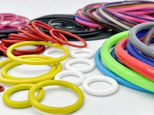 90 Shore A O-Rings per campi petroliferi ad alta pressione: sigilli in gomma resistenti alla corrosione AS568