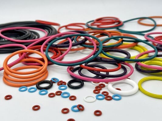90 Shore A O-Rings per campi petroliferi ad alta pressione: sigilli in gomma resistenti alla corrosione AS568