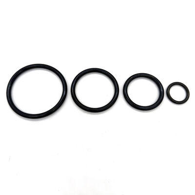 O-ring in nitrile resistenti all'olio con durezza 70-90 Shore A e dimensioni personalizzate per la tenuta industriale
