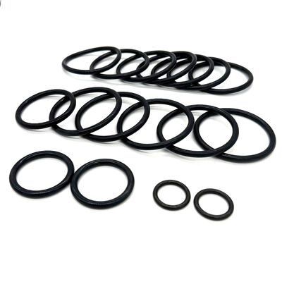 O-ring in nitrile resistenti all'olio con durezza 70-90 Shore A e dimensioni personalizzate per la tenuta industriale