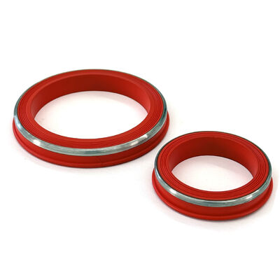 FKM Lip Style resistente alle temperature sigilli di unione a martello con anello SS progettati per ambienti con H2S e CO2
