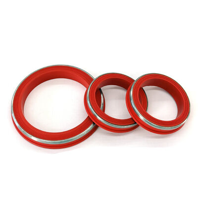 FKM Lip Style resistente alle temperature sigilli di unione a martello con anello SS progettati per ambienti con H2S e CO2