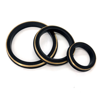 Sigilli di unione a martello NBR di prima qualità con anello antiestrusione in ottone. Fig. 602, 1002, 1502 Sigilli per labbra ad alta pressione. Sigilli per petrolio a nitrile per condotte.