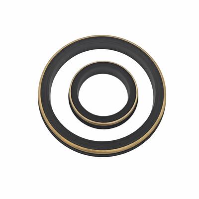 Sigilli di unione a martello NBR di prima qualità con anello antiestrusione in ottone. Fig. 602, 1002, 1502 Sigilli per labbra ad alta pressione. Sigilli per petrolio a nitrile per condotte.