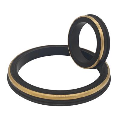 Sigilli di unione a martello NBR di prima qualità con anello antiestrusione in ottone. Fig. 602, 1002, 1502 Sigilli per labbra ad alta pressione. Sigilli per petrolio a nitrile per condotte.