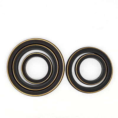 Guarnizione di unione a martello NBR 80 Shore A con anello di supporto in ottone Dimensioni 2", 3", 4" per guarnizioni in gomma ad alta pressione di grado petrolifero Fig 1502 per sistemi collettori