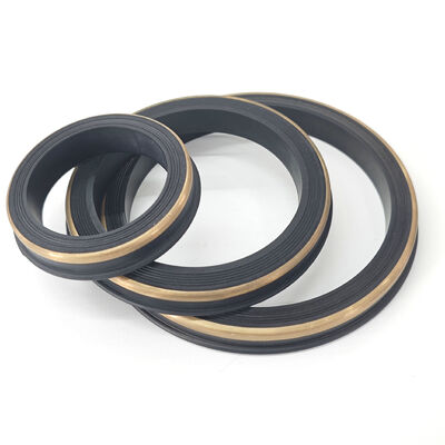 Guarnizione di unione a martello NBR 80 Shore A con anello di supporto in ottone Dimensioni 2", 3", 4" per guarnizioni in gomma ad alta pressione di grado petrolifero Fig 1502 per sistemi collettori