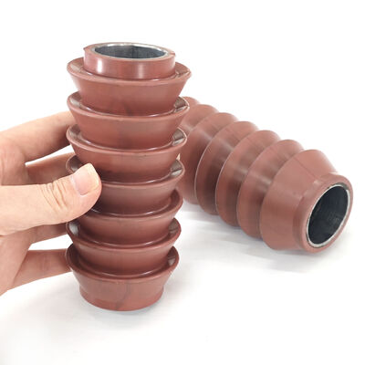 2 1/2 pollici H2S Resistente SV Stile Swab Coppa con gomma + Core Metallico per pozzi di gas acido