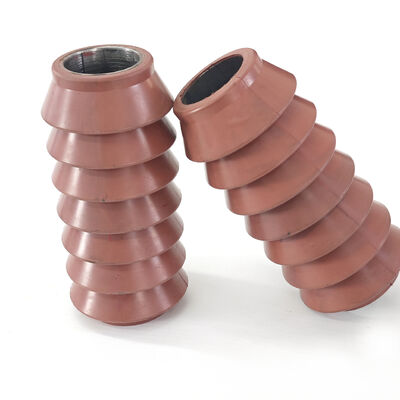 2 1/2 pollici SV Style Rubber Swab Cup con abrasione resistente flessibile Multi-Lip Design per le applicazioni nel settore petrolifero