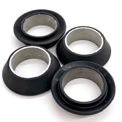 Tazza per tampone stile V da 4,5 pollici con inserto rinforzato in acciaio per la manutenzione di pozzi ad alta pressione