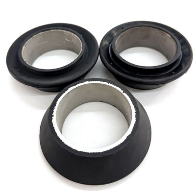 Tazza per tampone stile V da 4,5 pollici con inserto rinforzato in acciaio per la manutenzione di pozzi ad alta pressione