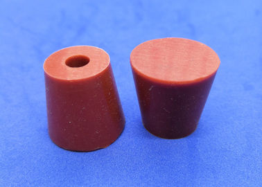 Tappi di gomma con i fori, tappi del laboratorio del silicone per l'attrezzatura di laboratorio