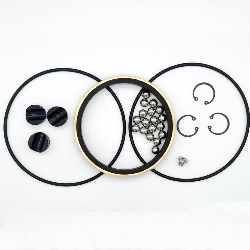 4" 15k TSI Kit di riparazione delle articolazioni girevoli con tappo a sfera anello di ottone di gomma 3/8" sfere d'acciaio