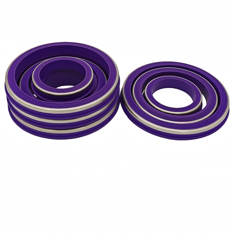1'' 2' 3' 4' Nitrile HNBR FKM PTFE Weco con ottone e gomma inossidabile viola