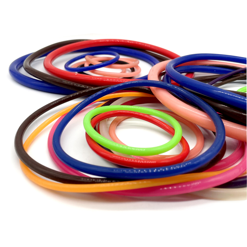 Professionale 40~60 Shore A Colore Soft Silicone Rubber Seal O Ring