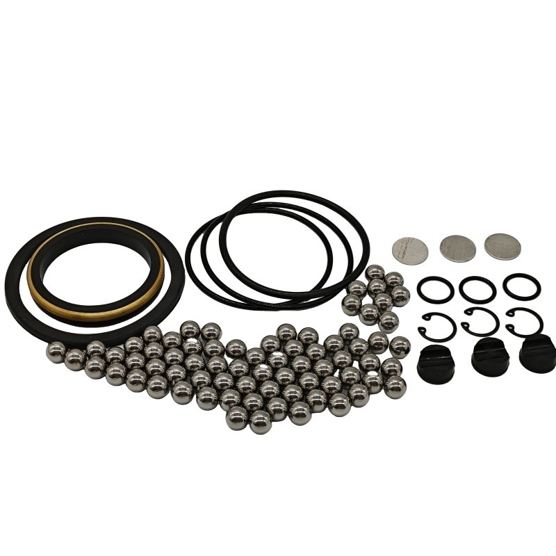 2" SMI Staglio in gomma inossidabile Kit di riparazione di giunti girevoli di grandi dimensioni con lavatrice in alluminio